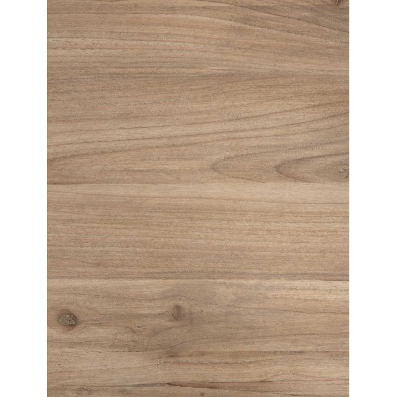 Tyylikäs kierrätetty jalava konsolipöytä kaarevilla jaloilla