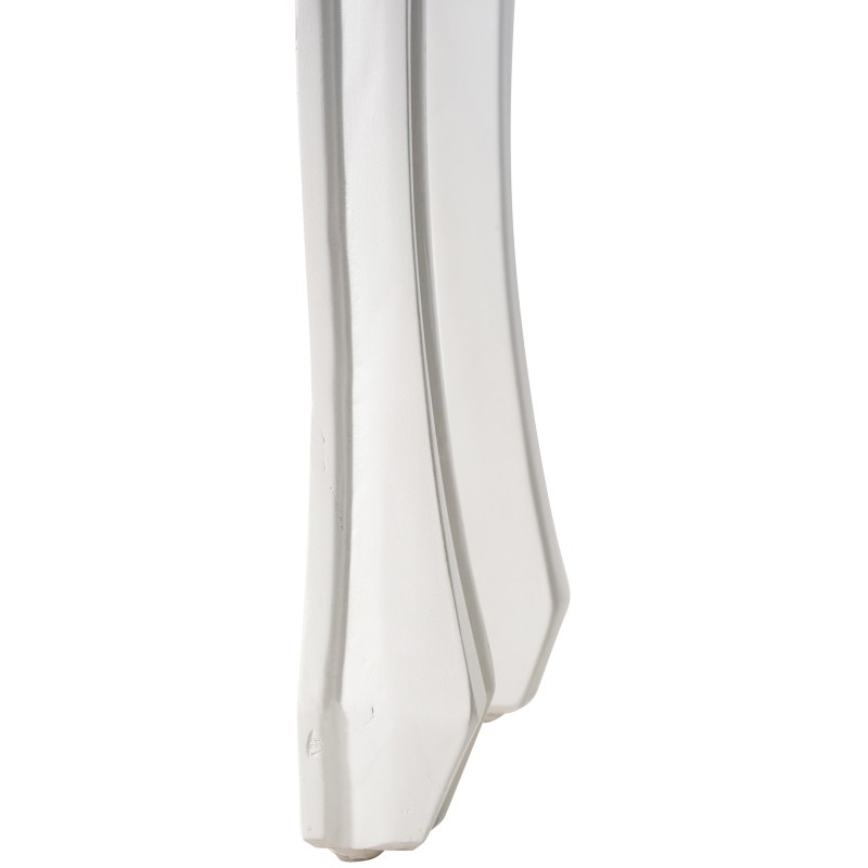 Tyylikäs kierrätetty jalava konsolipöytä kaarevilla jaloilla