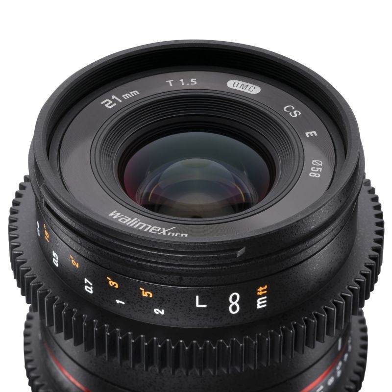 Walimex Pro 21138 21 mm f/1.5 laajakulmaobjektiivi Sony E-kennoille