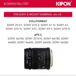 Kipon Iberit 24 mm f/2,4 objektiivi Sony E -kennoille