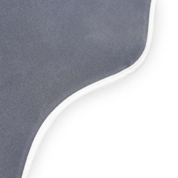 Toboli varsimarkiisi 2,5 x 2 m antrasiitti, seinäkiinnitys, UV-suoja