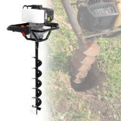 Bensiinikäyttöinen maapora 1 4 kW 1 9 PS 52 ccm 150 mm poranterä