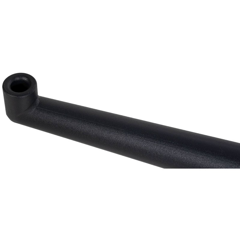 Nelikulmainen musta metallinen jalkaristikko toimistotuoleihin