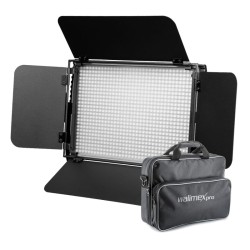 Walimex pro LED Niova 900 Plus LED paneelivalaisin 54 W säädettävä päivänvalon videovalaisin kaukosäätimellä