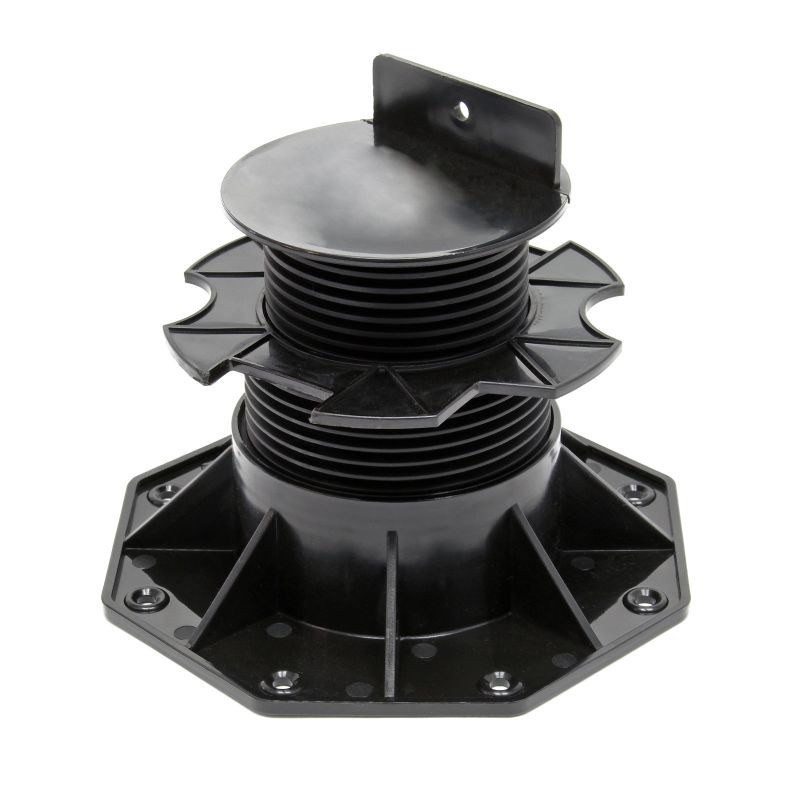 XPOtool Säädettävät terassitukijalat 50 kpl, 60–138 mm, 2700 kg, musta