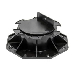 XPOtool Säädettävät terassitukijalat 50 kpl, 60–138 mm, 2700 kg, musta
