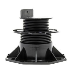 XPOtool Säädettävät terassitukijalat 50 kpl, 60–138 mm, 2700 kg, musta