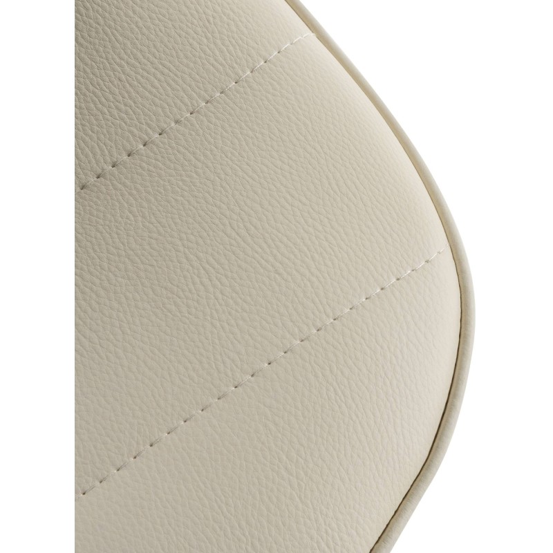 Tyylikäs säädettävä Lex-baarijakkara keinonahkaistuimella ja selkänojalla