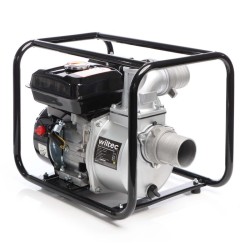 Bensiinikäyttöinen likavesipumppu 4 kW 48 000 l/h, 28 m nostokorkeus, 80 mm liitäntä, 4-tahtinen moottori
