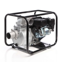 Bensiinikäyttöinen likavesipumppu 4 kW 48 000 l/h, 28 m nostokorkeus, 80 mm liitäntä, 4-tahtinen moottori