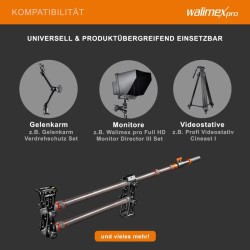 Walimex pro Carbon Camera Jib Traveller 7 2 kameranosturi 70 200 cm hiilikuitu musta