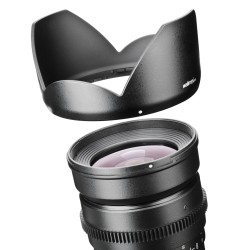 Walimex pro 35 mm 1 1 5 VDSLR valokuvaus ja videokuvausobjektiivi Nikon F 77 mm musta