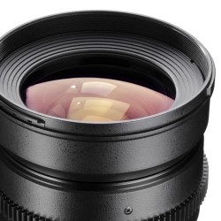 Walimex pro 35 mm 1:1,5 VDSLR valokuvaus- ja videokuvausobjektiivi Nikon F, 77 mm, musta