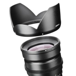 Walimex pro 35 mm 1:1,5 VDSLR valokuvaus- ja videokuvausobjektiivi Nikon F, 77 mm, musta