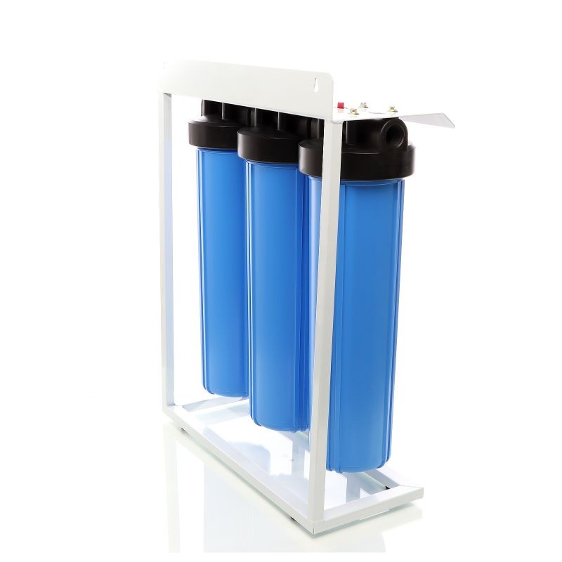 Naturewater NW-BRL03-LS3 3-vaiheinen vedenpuhdistusjärjestelmä, 508 mm, Ø 113 mm, 5 µm, PP, 32,89 mm