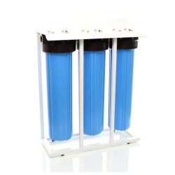 Naturewater NW-BRL03-LS3 3-vaiheinen vedenpuhdistusjärjestelmä, 508 mm, Ø 113 mm, 5 µm, PP, 32,89 mm