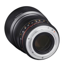 Samyang 85mm f/1.5 Video DSLR II objektiivi Sony E, manuaalinen tarkennus, musta 7817