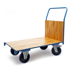 Alustavaunu 600 kg, 100 x 60 cm, kokumipyörät ja jarru