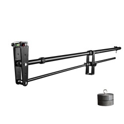 Walimex pro Director Pro kameranosturi 770 x 90 x 250 mm max kantavuus 3 kg musta