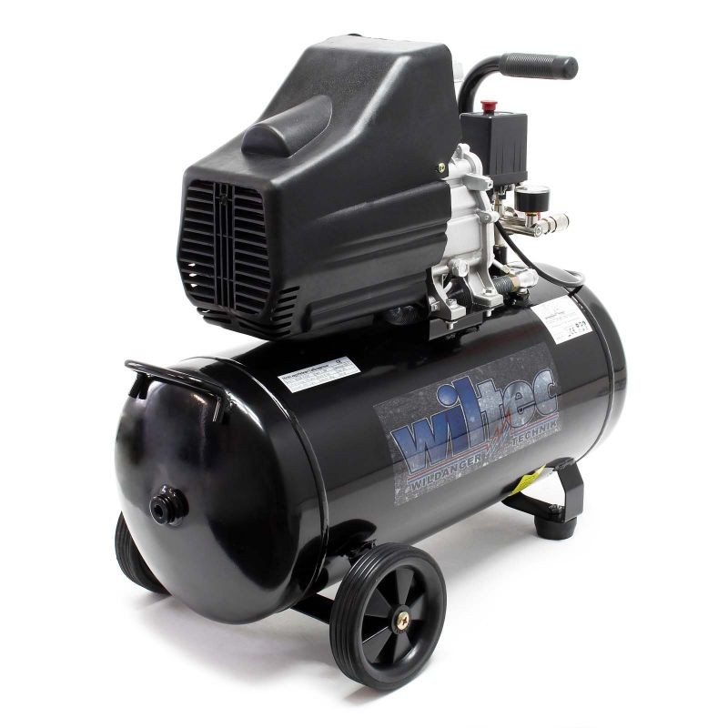 Paineilmakompressori 50 l, 1500 W, 8 bar, 212 l/min, musta