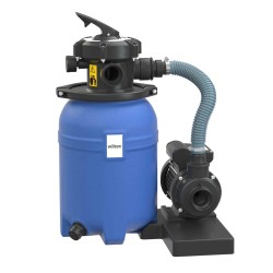 Hiekkasuodatinjärjestelmä uima altaalle 250 W 14 l säiliö itseimevä pumppu 10 000 l h