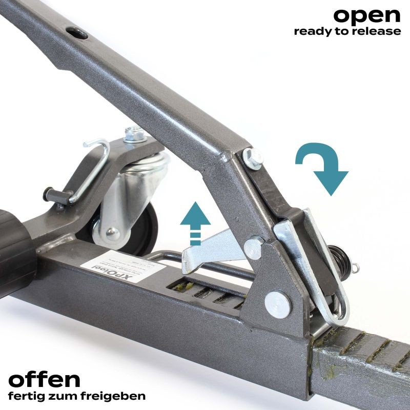 XPOtool Auton siirtotelineet 2 kpl, 566 kg/kpl, max 30 cm rengasleveys