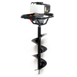 Bensiinikäyttöinen maapora 52 ccm 1 4 kW 250 mm poranterä
