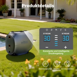 Automaattinen magneettipumppu 750 W, nostokorkeus 55 m, 5280 l/h, kotiin ja puutarhaan