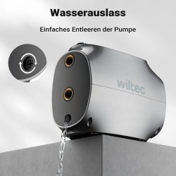 Automaattinen magneettipumppu 750 W, nostokorkeus 55 m, 5280 l/h, kotiin ja puutarhaan