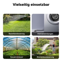 Automaattinen magneettipumppu 750 W, nostokorkeus 55 m, 5280 l/h, kotiin ja puutarhaan