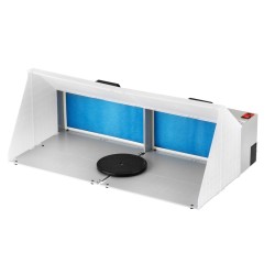 Kaksoisimu-järjestelmä airbrush-maalaukseen, 8 m³/min, 47 dB, harmaa