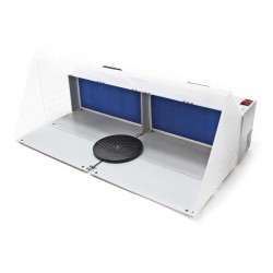 Kaksoisimujärjestelmä airbrush-maalaukseen, 8 m³/min, 52 dB, harmaa