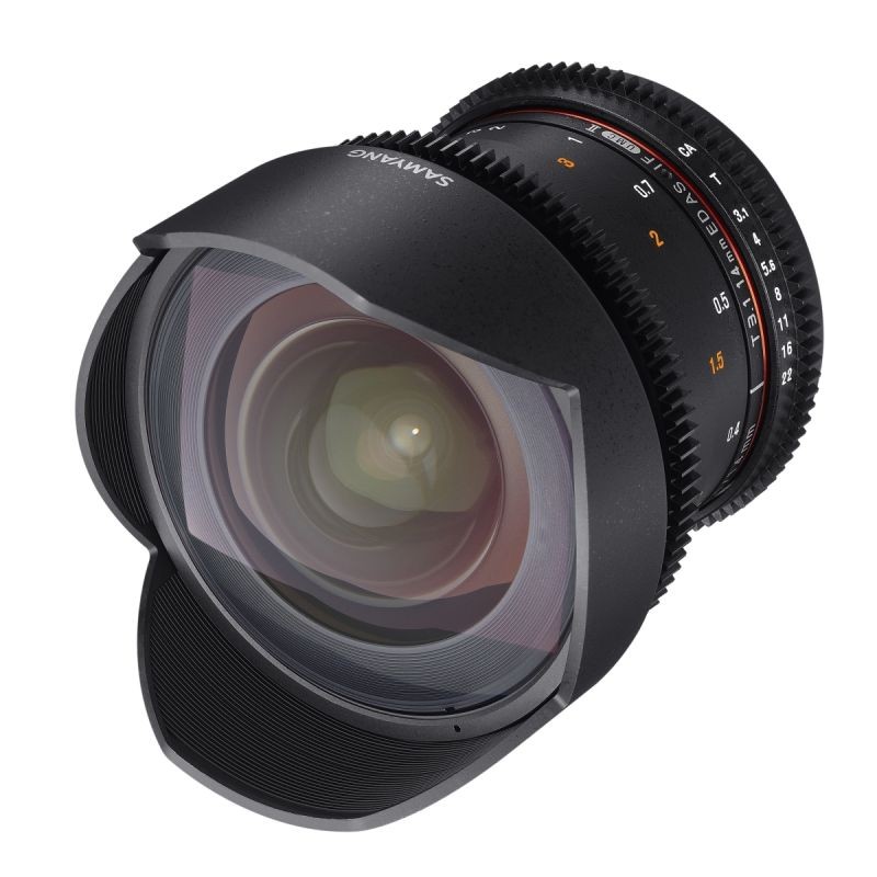 Samyang MF 14mm T3,1 Video II laajakulmaobjektiivi Sony E