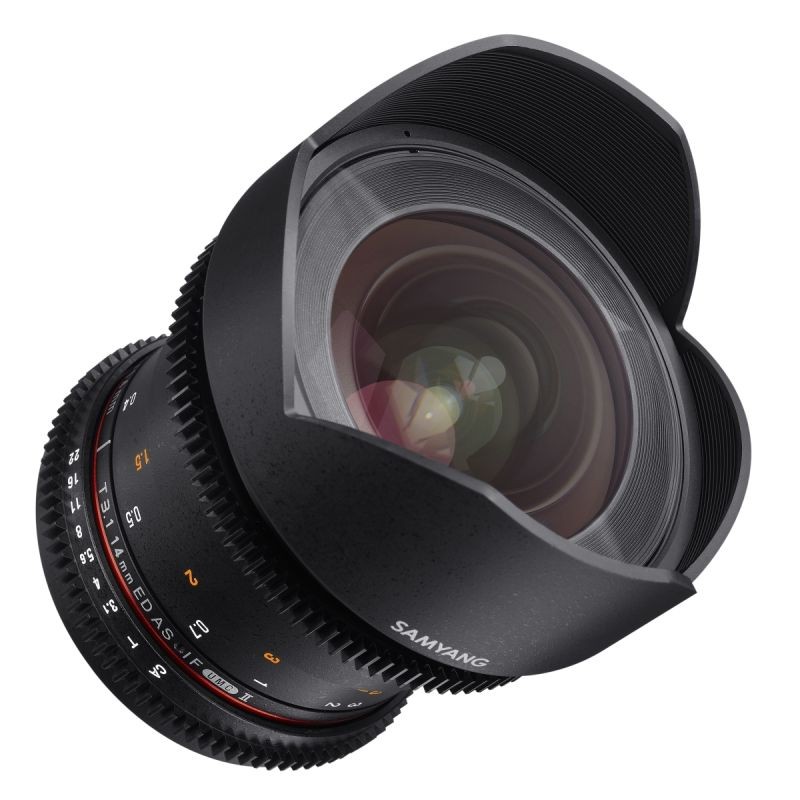 Samyang MF 14mm T3,1 Video II laajakulmaobjektiivi Sony E