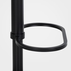 Damaso säädettävä baarijakkara huopaverhoilulla ja jalkatuella