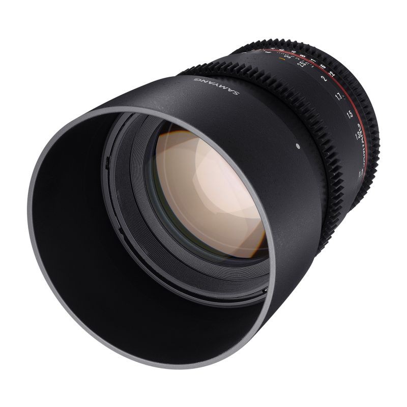 Samyang MF 85mm T1,5 Video DSLR II -objektiivi Canon EF