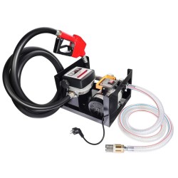 Diesel- ja lämmitysöljypumppu 550 W 230 V 50 l/min, itseimevä, automaattinen pistooli
