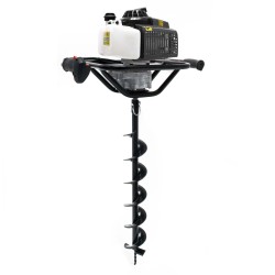 Maapora 2 2 kW 63 3 ccm 2 tahtinen bensiinimoottori ja 150 mm poranterä