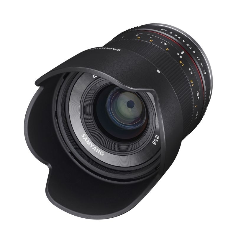 Samyang MF 21mm f/1,4 APS-C laajakulmaobjektiivi Fujifilm X -sarjalle