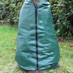 Kastelupussit puille 20 kpl, 75 l, PVC, vihreä, puun paksuus 35-40 mm