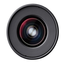 Samyang 20 1 8 laajakulmaobjektiivi Sony E manuaalitarkennus musta