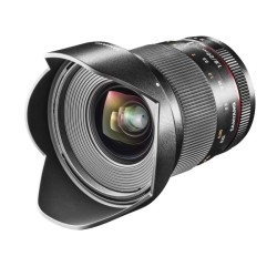 Samyang 20/1,8 laajakulmaobjektiivi Sony E, manuaalitarkennus, musta