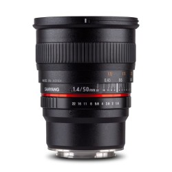 Samyang 50 mm f 1 4 objektiivi Fuji X manuaalinen tarkennus täysikenno ja APS C