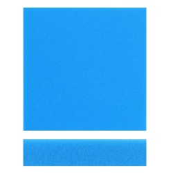 Vaahtomuovinen suodatinmatto 50 x 50 x 10 cm 30 ppi sininen akvaarioon ja lampisuodattimeen