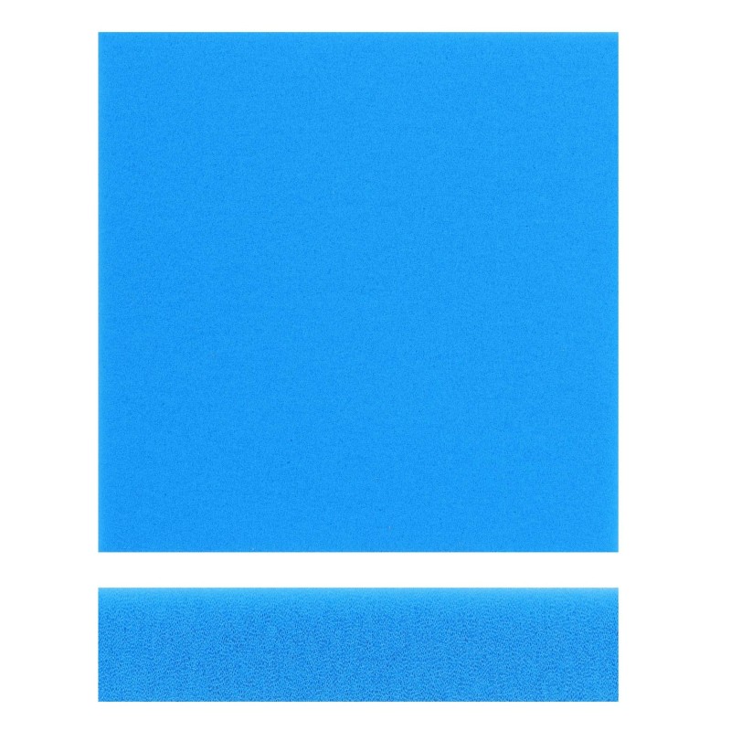 Vaahtomuovinen suodatinmatto 50 x 50 x 10 cm 30 ppi sininen akvaarioon ja lampisuodattimeen