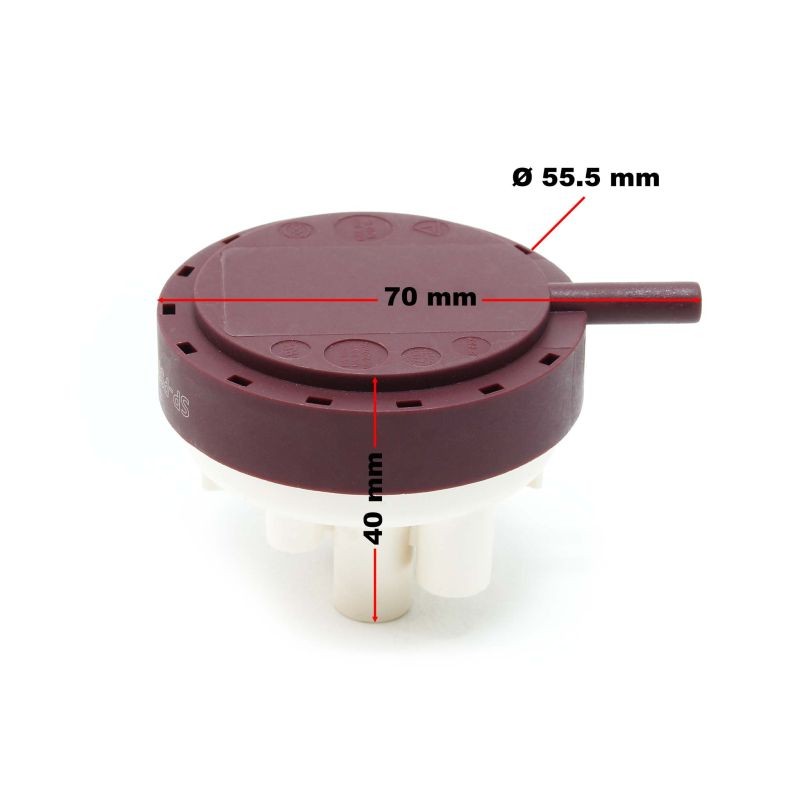 Painekytkin pienelle nostoasemalle 600 W, 230 V, letkuliitäntä 5,3 mm