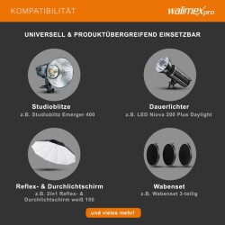 Walimex pro Standardreflektor II reflektori Bowens ja Walimex pro liitännälle