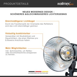 Walimex pro Standardreflektor II reflektori Bowens- ja Walimex pro -liitännälle