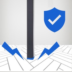 Damaso baarijakkara huopaverhoilulla ja neljällä jalalla