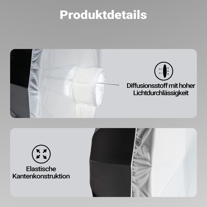 Walimex pro valodiffuusori 165 cm parabolisille heijastimille